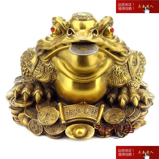 祥鼎居金蟾招財(cái)擺件 傳承匠心工藝，助力家居招財(cái)進(jìn)寶